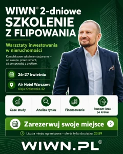 WIWN® 2-dniowe SZKOLENIE Z FLIPOWANIA