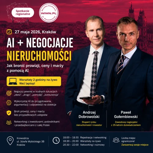 27 maja 2026 Kraków - Paweł Gołembiewski i Andrzej Dobrowolski