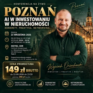 Konferencja Na Żywo - Poznań - 23.09.2026