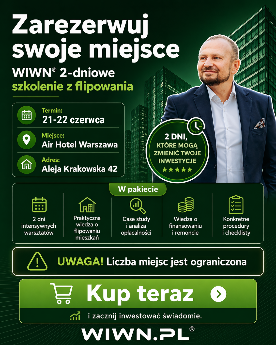 Zarezerwuj swoje miejsce